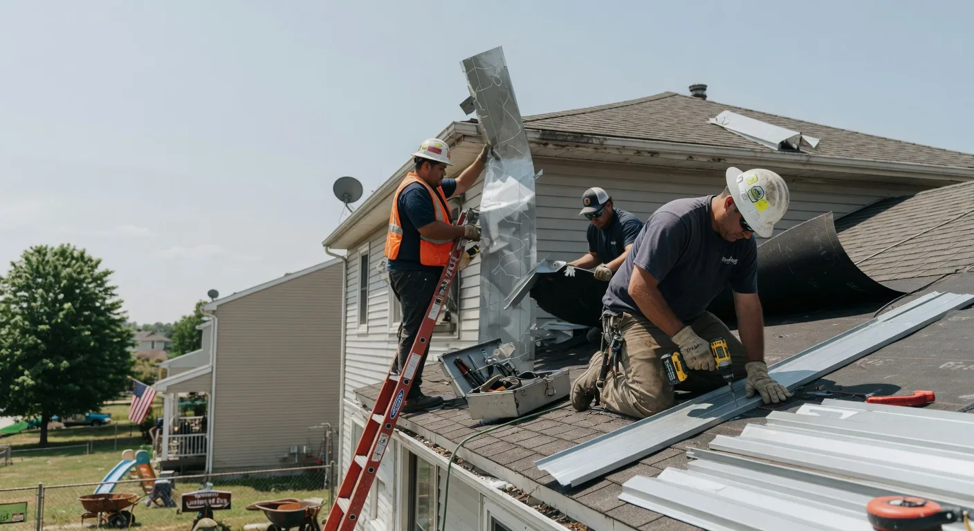 Metal Roof Repair in Fountain City, WI